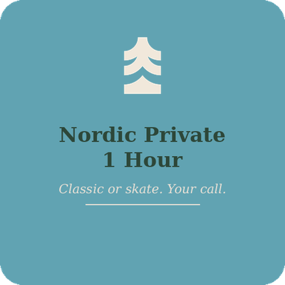 Nordic Private Lesson 1 Hour