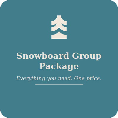 Snowboard Group Lesson Package Age 14+