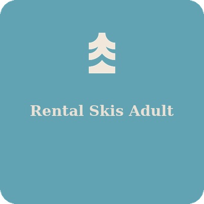 Rental Skis Adult