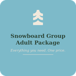 Snowboard Group Lesson Package Age 14+