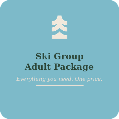 Ski Group Lesson Package Age 14+