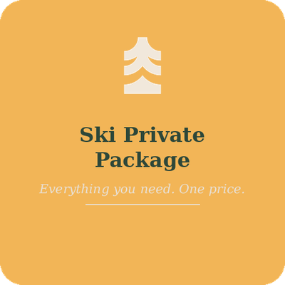 Ski Private Lesson - 2 Hour Package