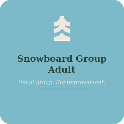 Snowboard Group Lesson 2 Hours Age 14+