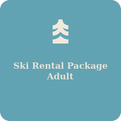 Ski Rental Package Adult