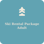 Ski Rental Package Adult