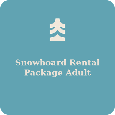 Snowboard Rentals Package Adult