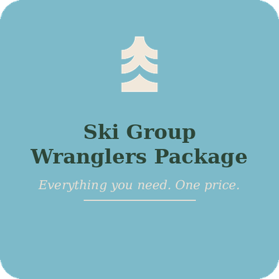 Ski Group Lesson Package Wranglers 6-13