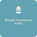 Rental Snowboard Adult